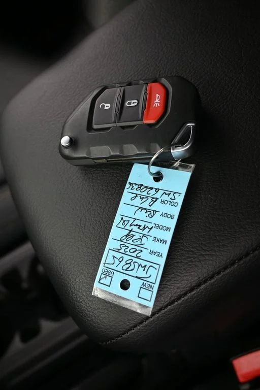 Used 2025 Hydro Blue Pearl Coat Jeep Sport S image 26