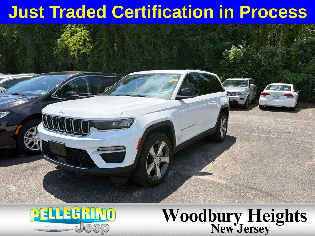 Certified Used 2025 White Jeep Limited image 1