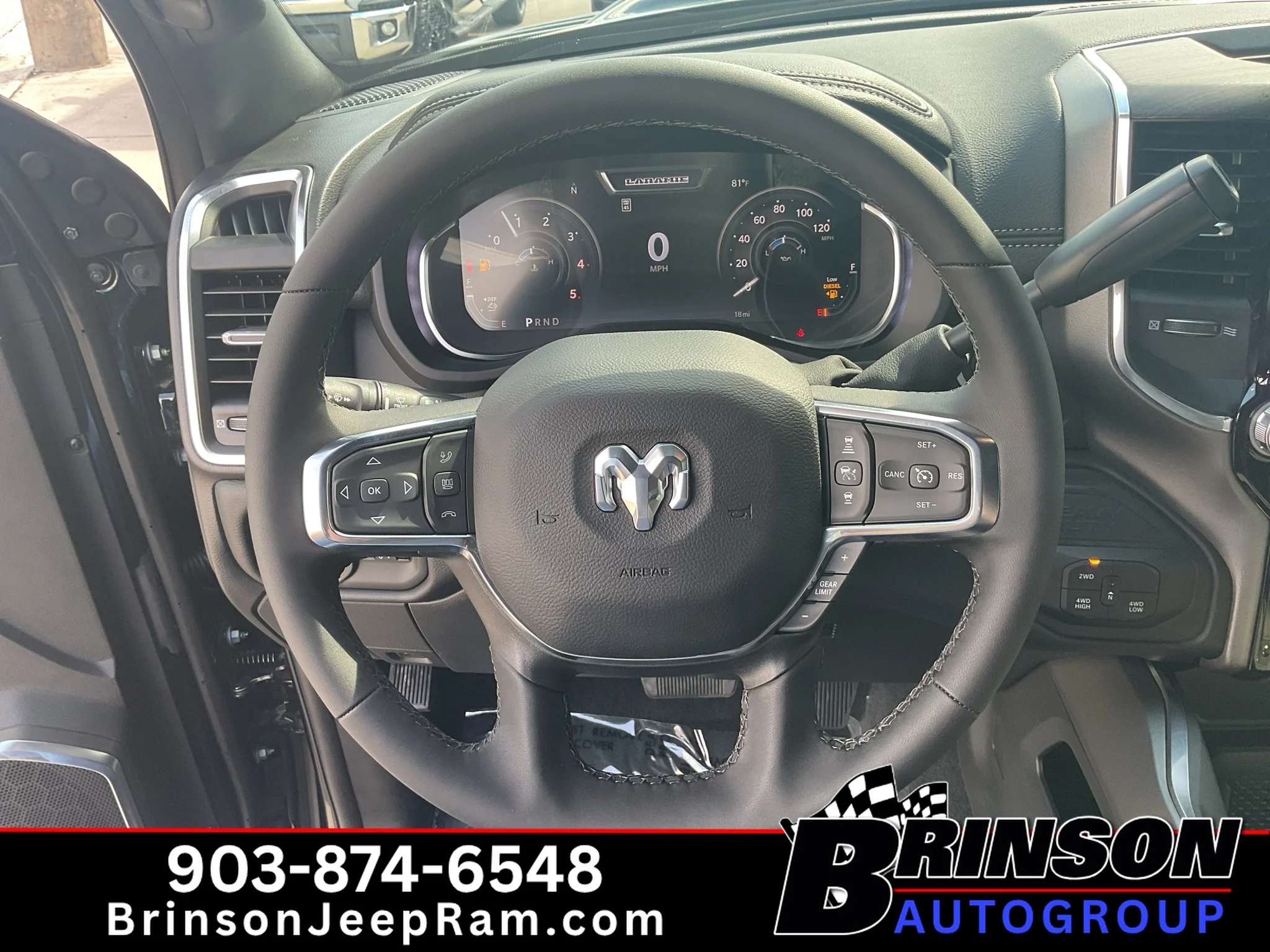 New 2026 Diamond Black Crystal Pearl-Coat Exterior Paint RAM Laramie image 17