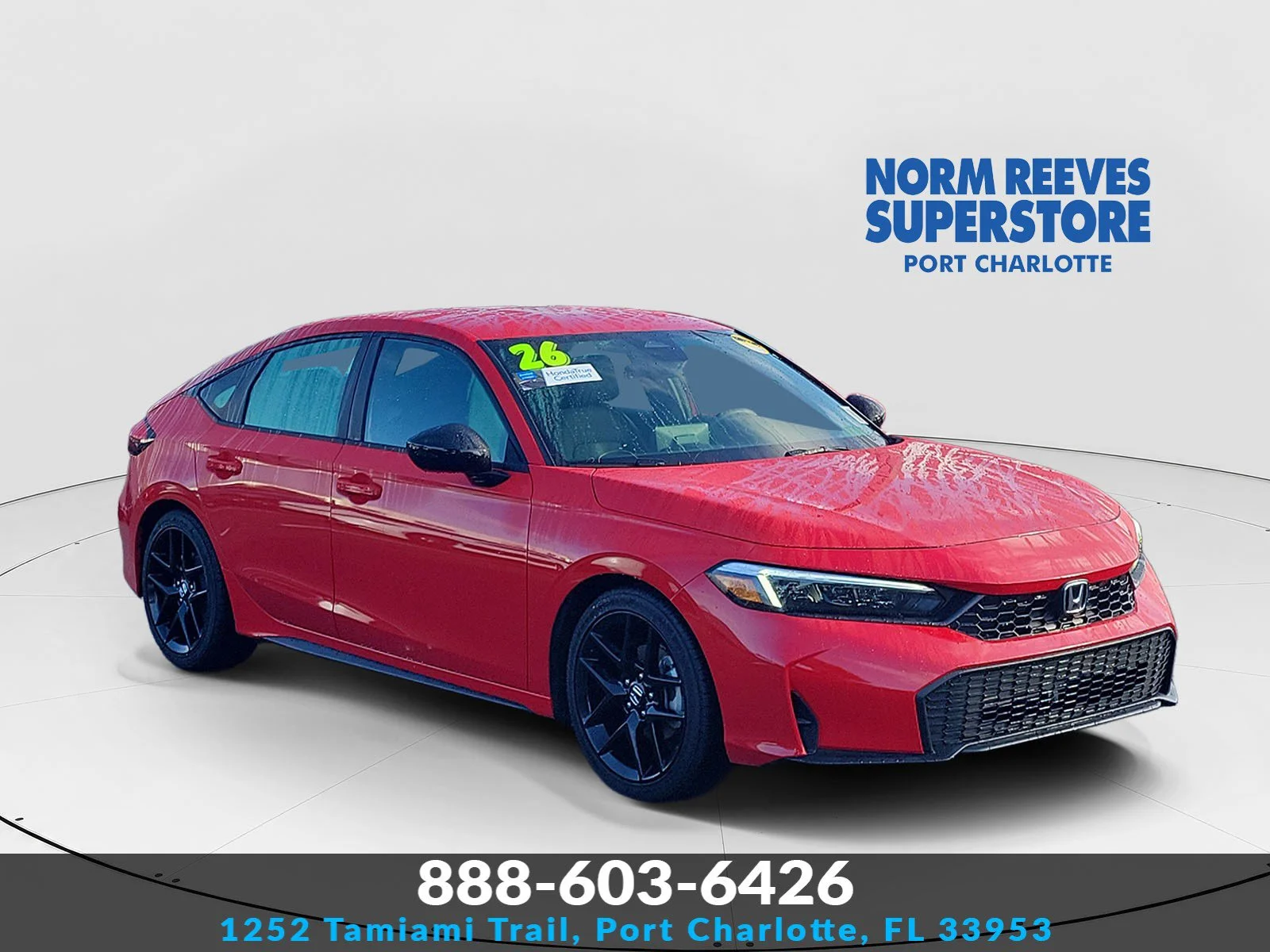 2026 Honda Civic Hatchback Sport