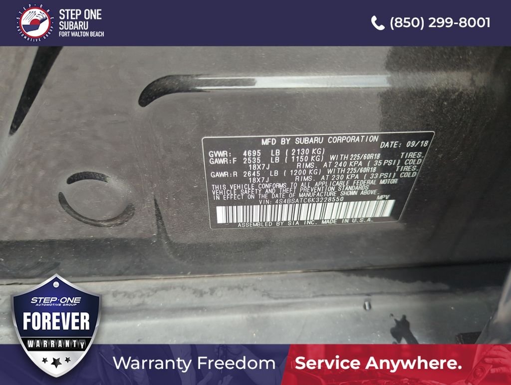 Used 2019 Black Subaru 2.5i image 12