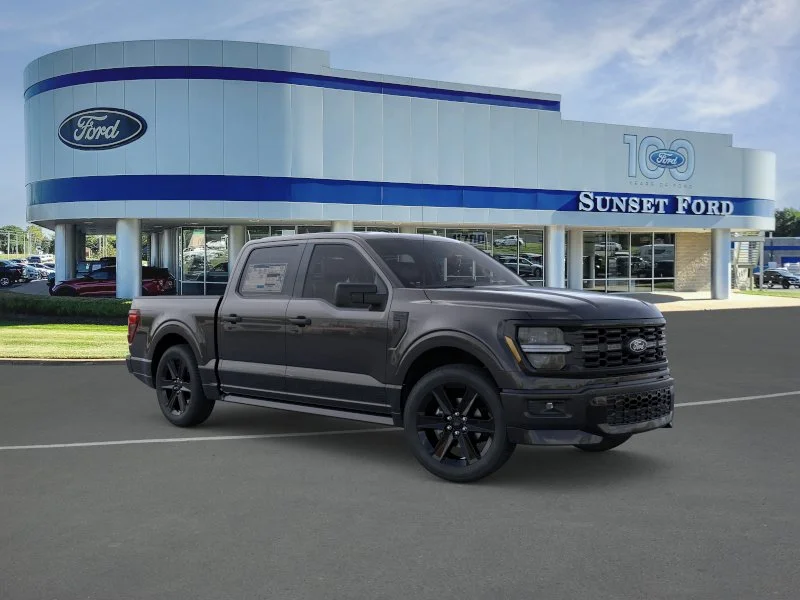 New 2026 Agate Black Metallic Ford STX image 7