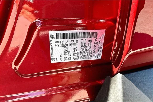 New 2026 Scarlet Ember Tintcoat Nissan SV image 22