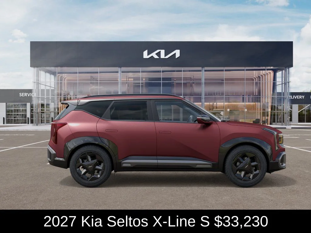 New 2027 Magma Red Matte Kia X-Line S image 9