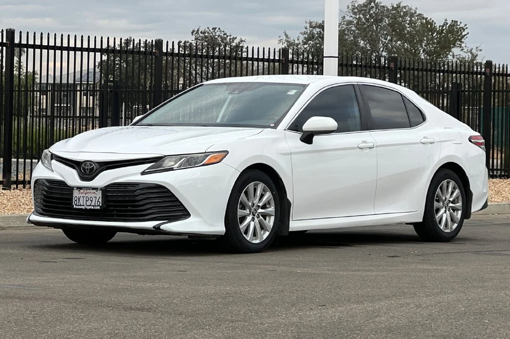 Certified Used 2019 White Toyota LE image 10