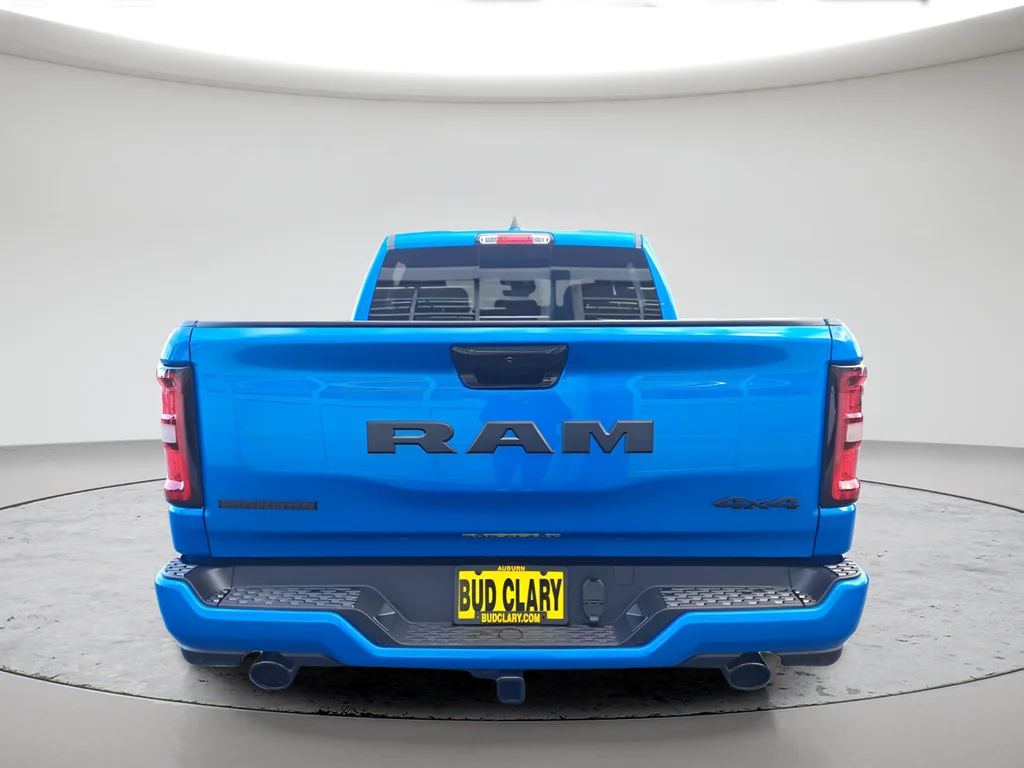 New 2026 Hydro Blue Pearl-Coat Exterior Paint RAM Big Horn/Lone Star image 4