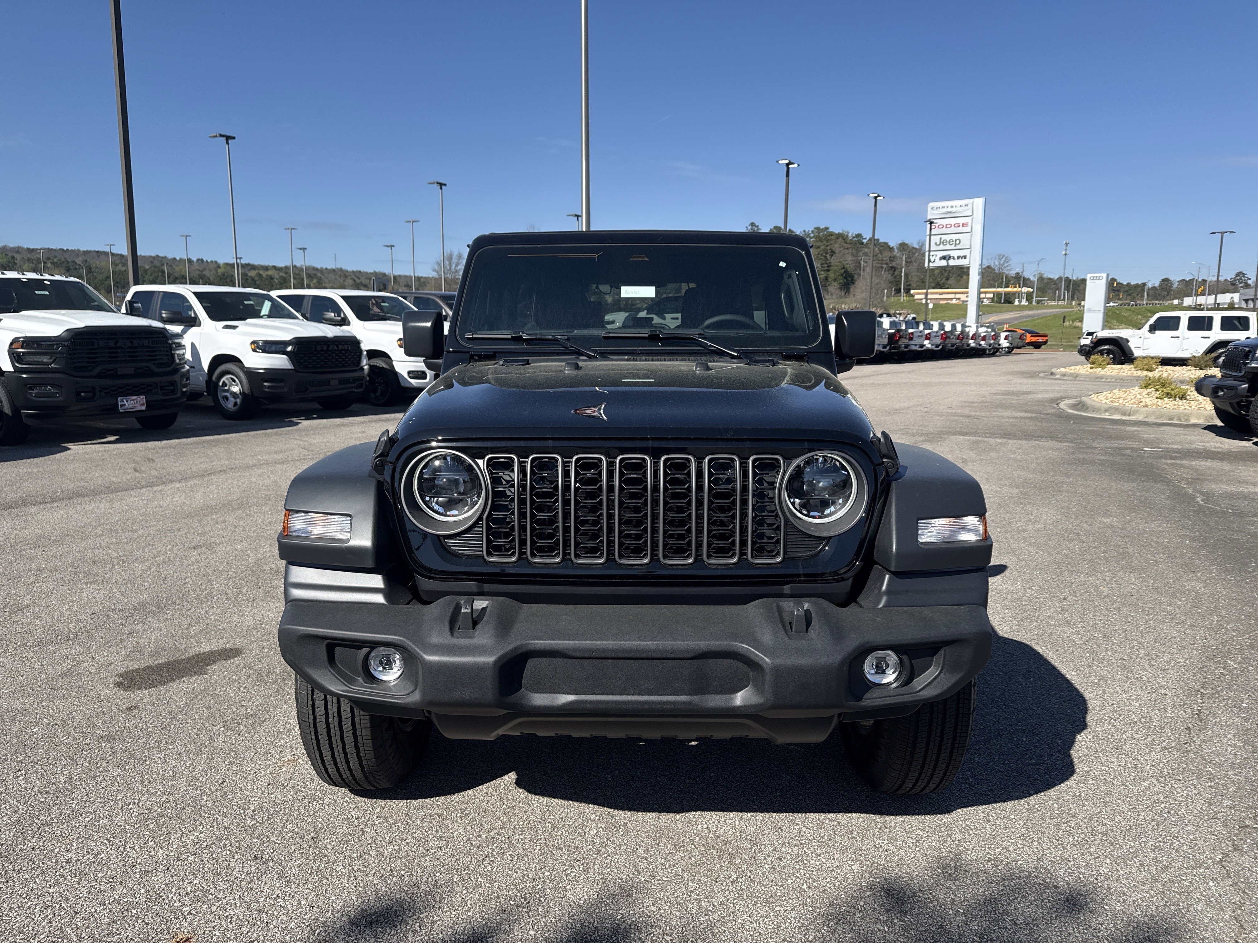 New 2026 Black Clearcoat Jeep Sport S image 2