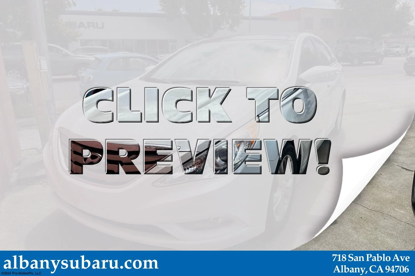 Used 2013 White Hyundai Limited image 1