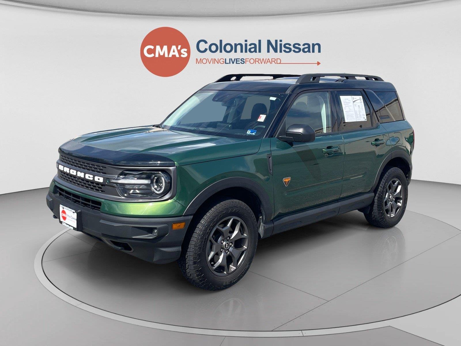 Used 2024 Eruption Green Ford Badlands image 1