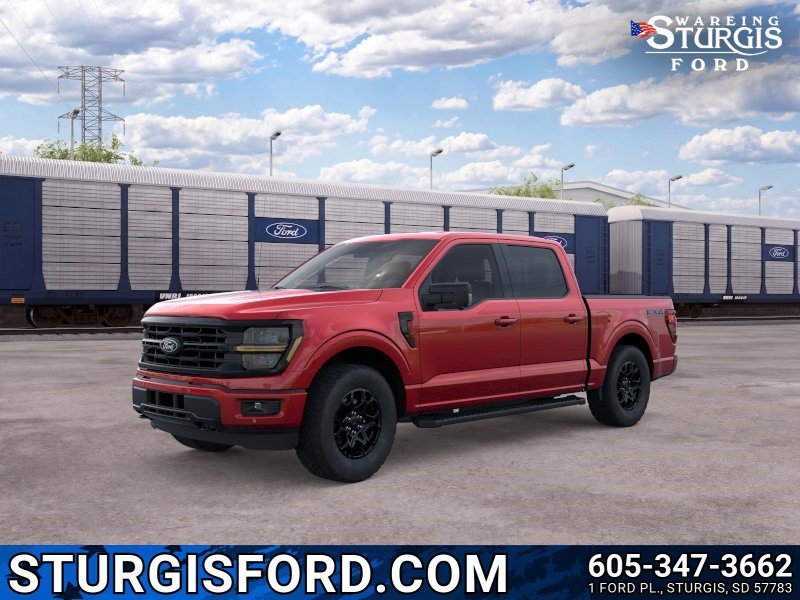 New 2026 Ruby Red Metallic Tinted Clearcoat Ford XLT image 1