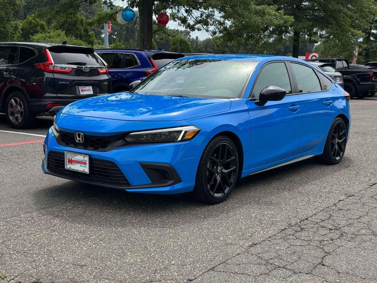 Used 2024 Boost Blue Pearl Honda Sport image 3