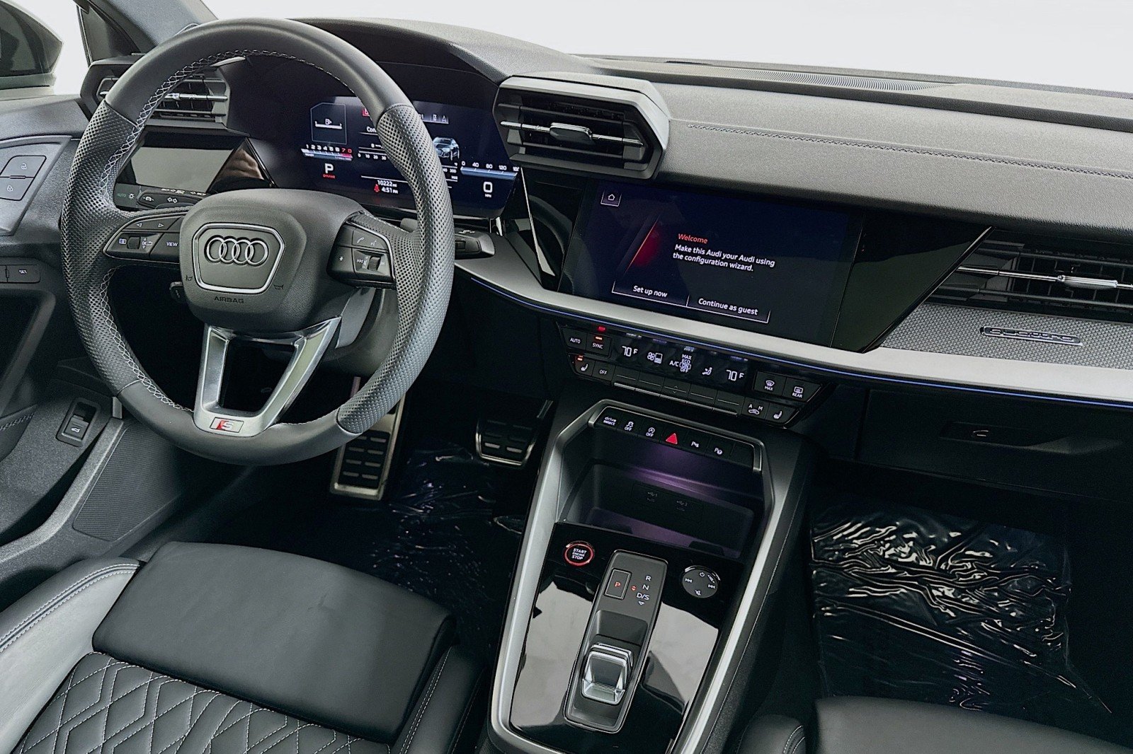 Used 2024 Glacier White Metallic Audi Premium Plus image 6
