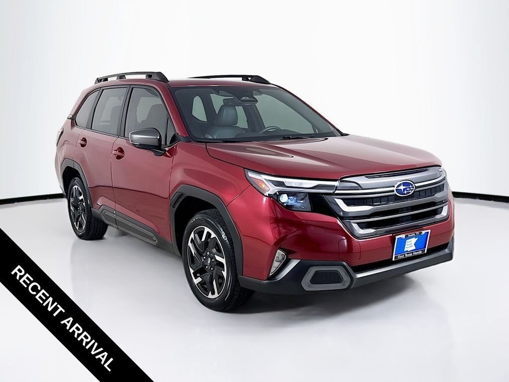 Used 2025 Crimson Red Pearl Subaru Limited image 1