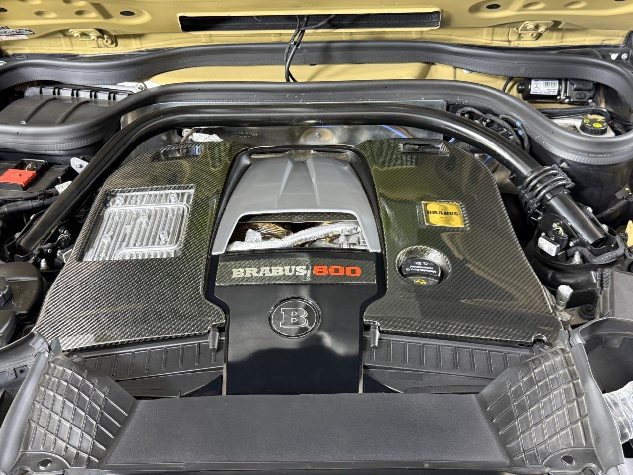 Used 2024 MANUFAKTUR Desert Sand Mercedes-Benz AMG® G 63 | Brabus 800 Widebody | Desert Sand | Documented Platinum Motorsport Build image 41