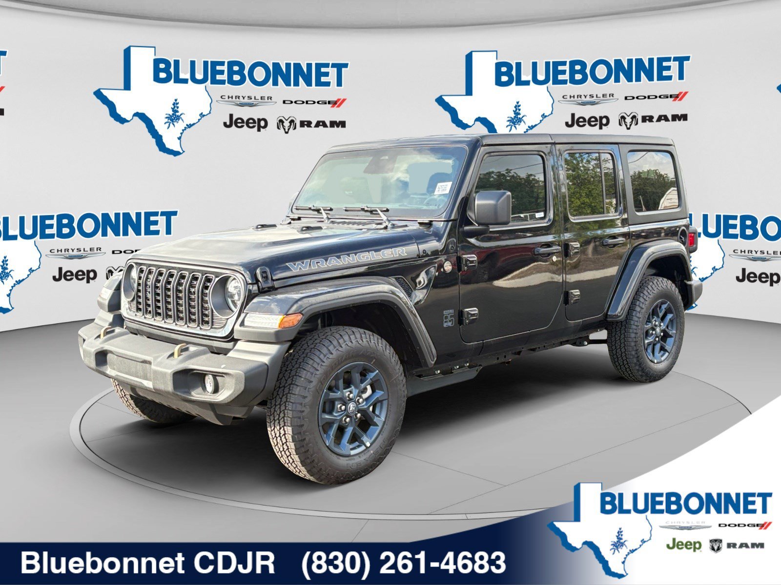 New 2026 Black Clear-Coat Exterior Paint Jeep 85th Anniversary image 1