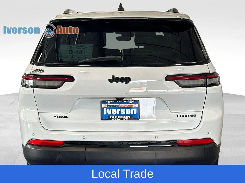 Used 2023 Bright White Clearcoat Jeep Limited image 8