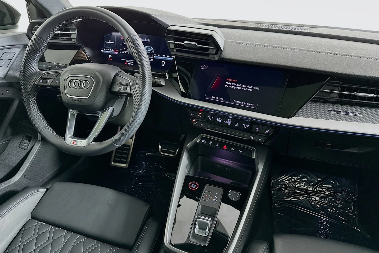 Used 2024 Glacier White Metallic Audi Premium Plus image 6