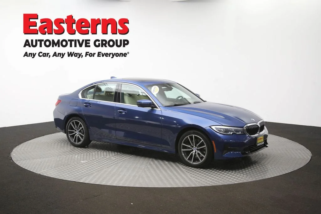 Used 2021 Blue BMW 330i xDrive image 50