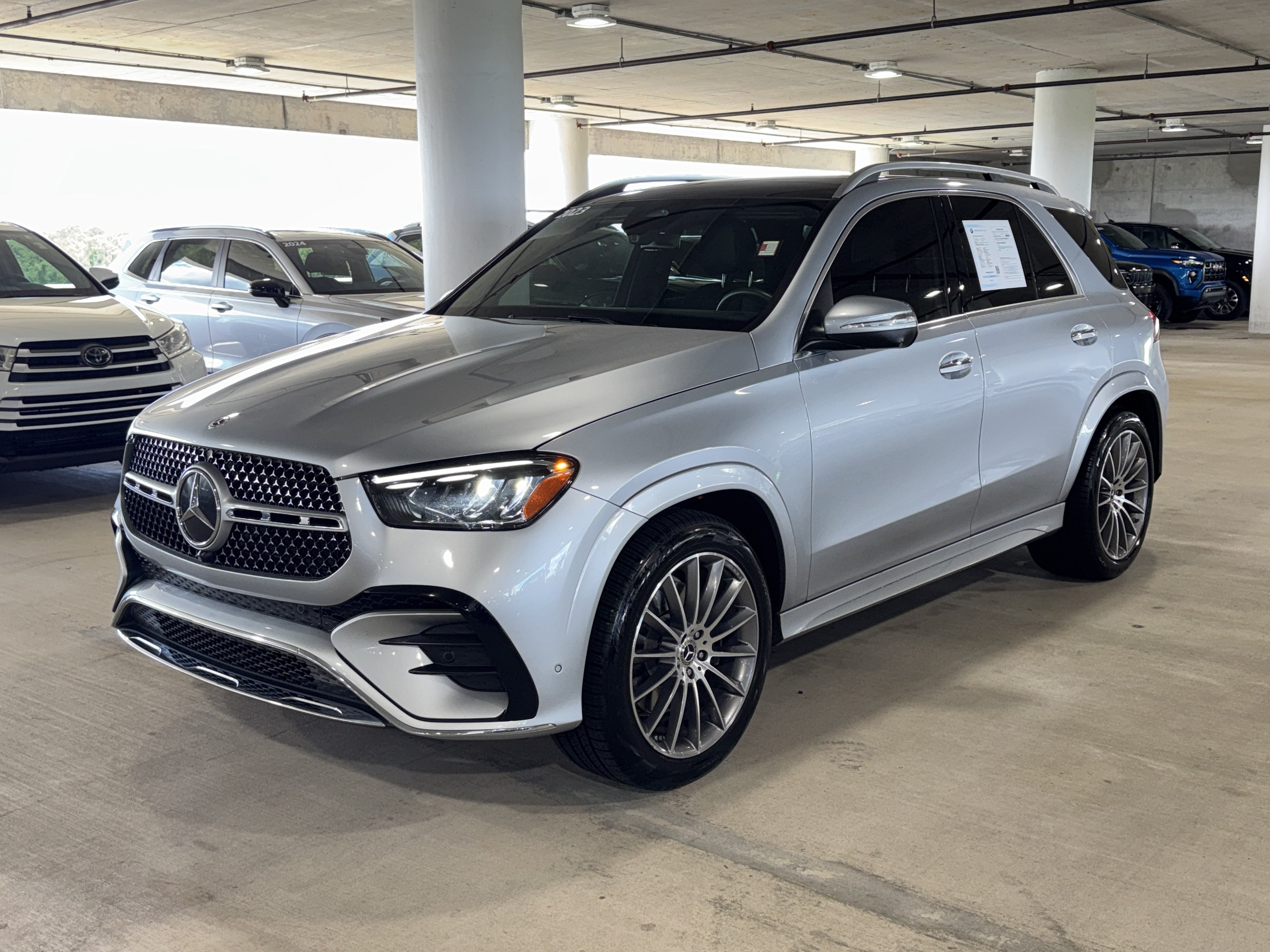 Used 2024 Cirrus Silver Metallic Mercedes-Benz GLE 450 image 4