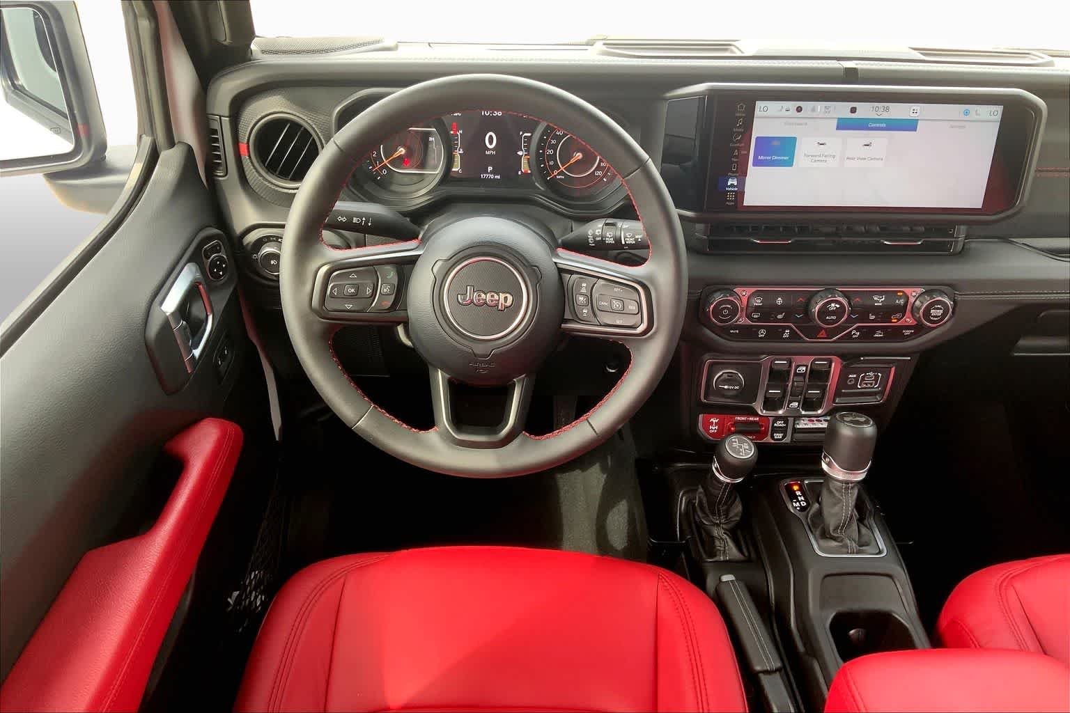 Used 2024 Bright White Clearcoat Jeep Rubicon X image 5