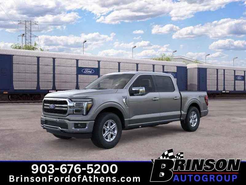 New 2026 Carbonized Gray Metallic Ford LARIAT image 1