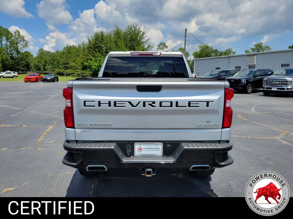 Certified Used 2019 Silver Chevrolet Custom Trail Boss image 4