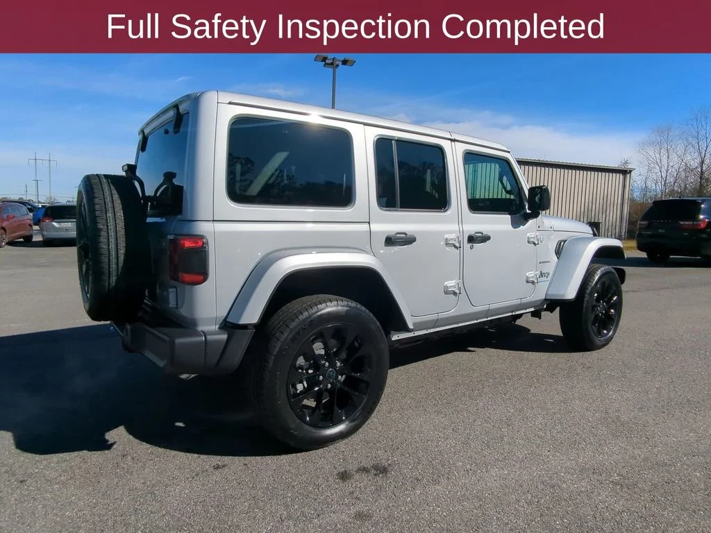 New 2024 Silver Jeep Sahara 4xe image 6