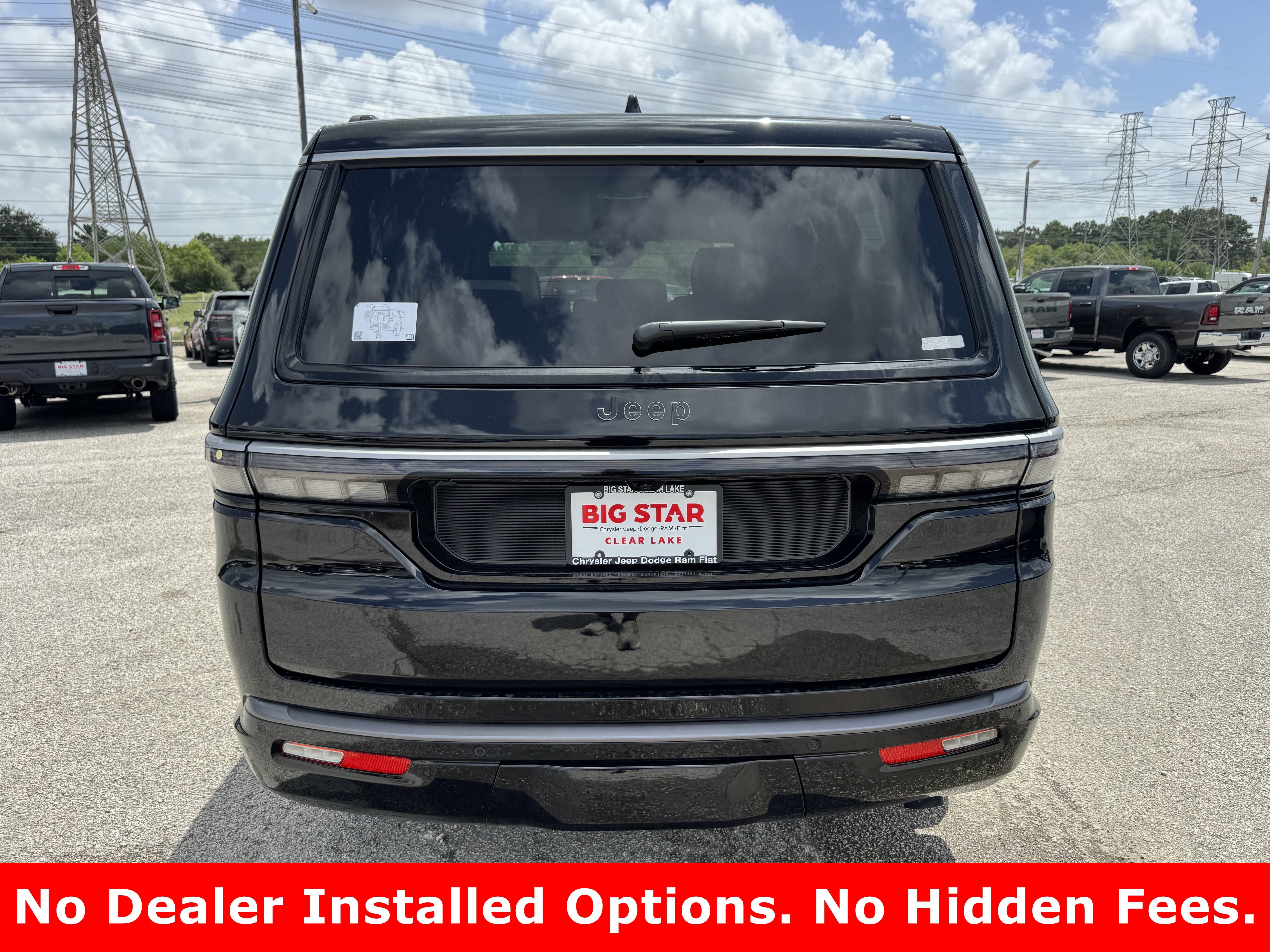 New 2026 High Gloss Black Exterior Paint Jeep 4x2 image 6