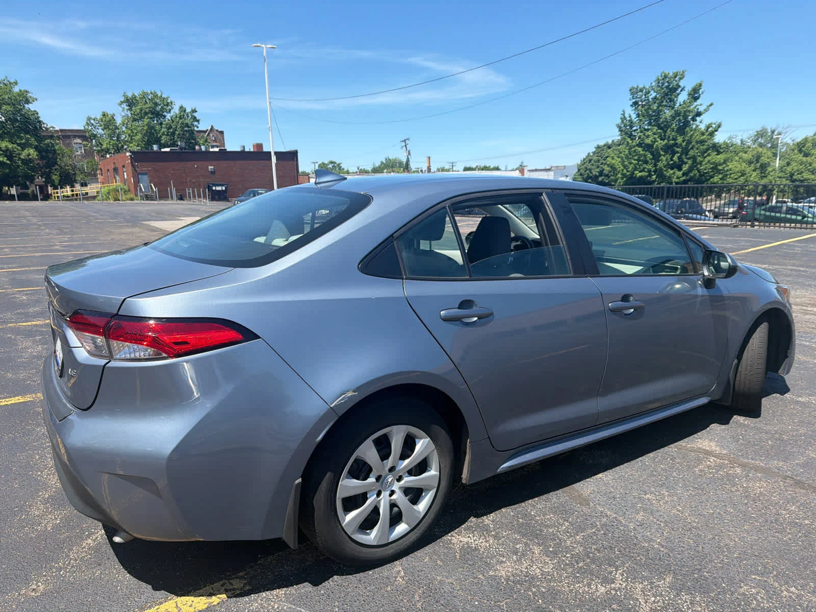 Used 2023 Celestite Toyota LE image 2