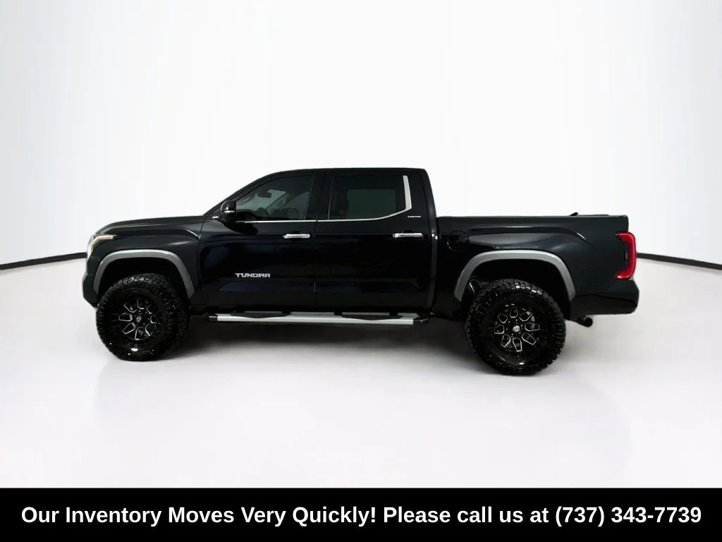 Used 2022 Midnight Black Metallic Toyota Limited image 4
