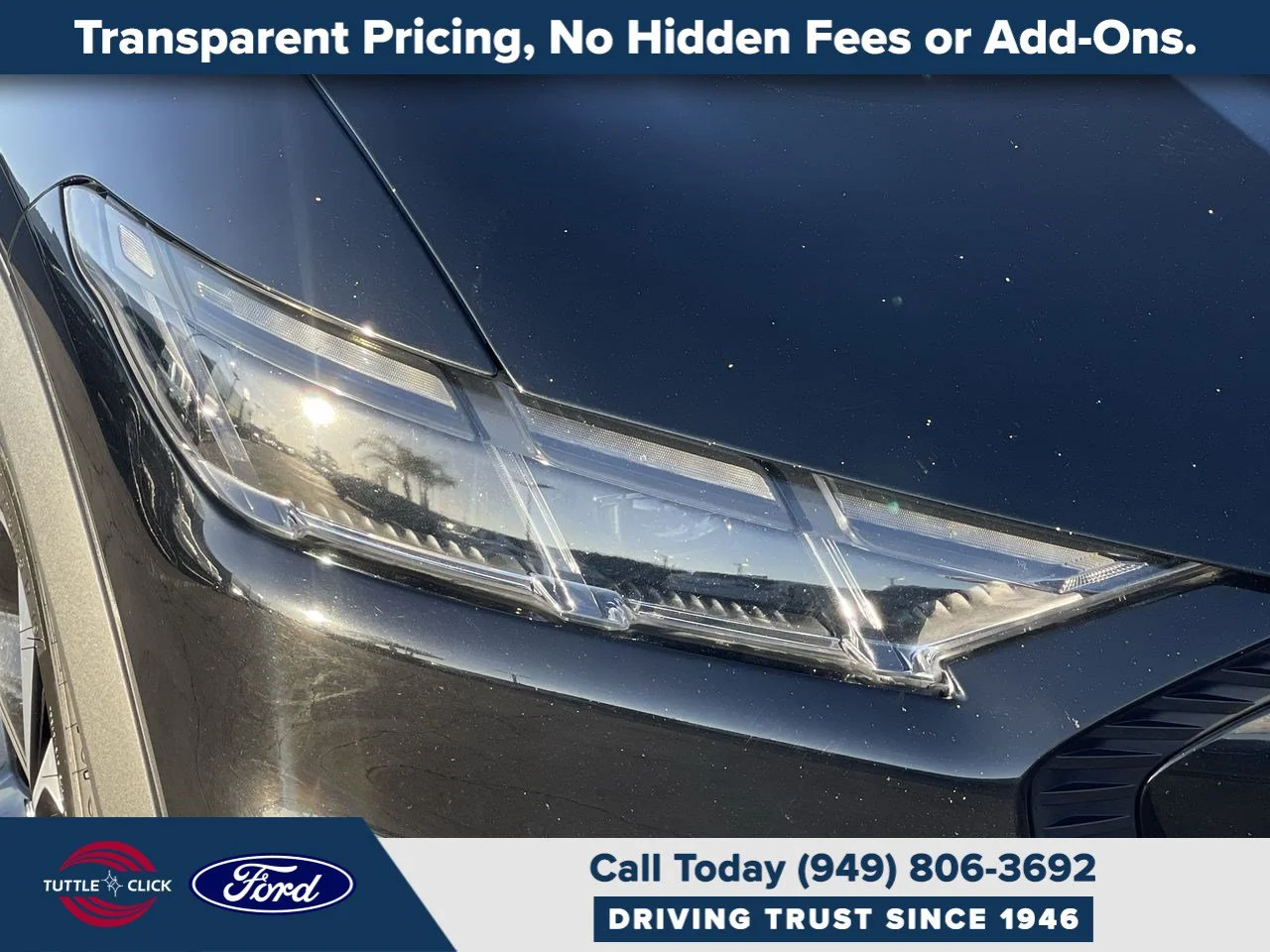 Used 2024 SHADOW BLACK Ford Select image 16
