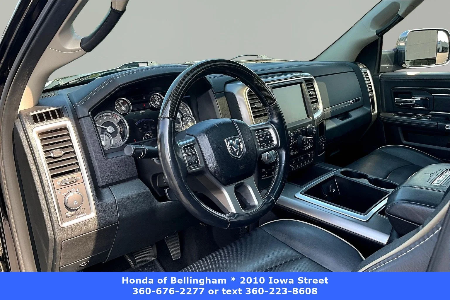 Used 2015 Black Clearcoat Ram Laramie Limited image 16