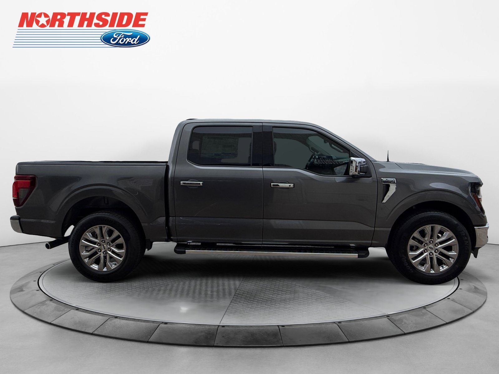 New 2026 Carbonized Gray Metallic Ford XLT image 8