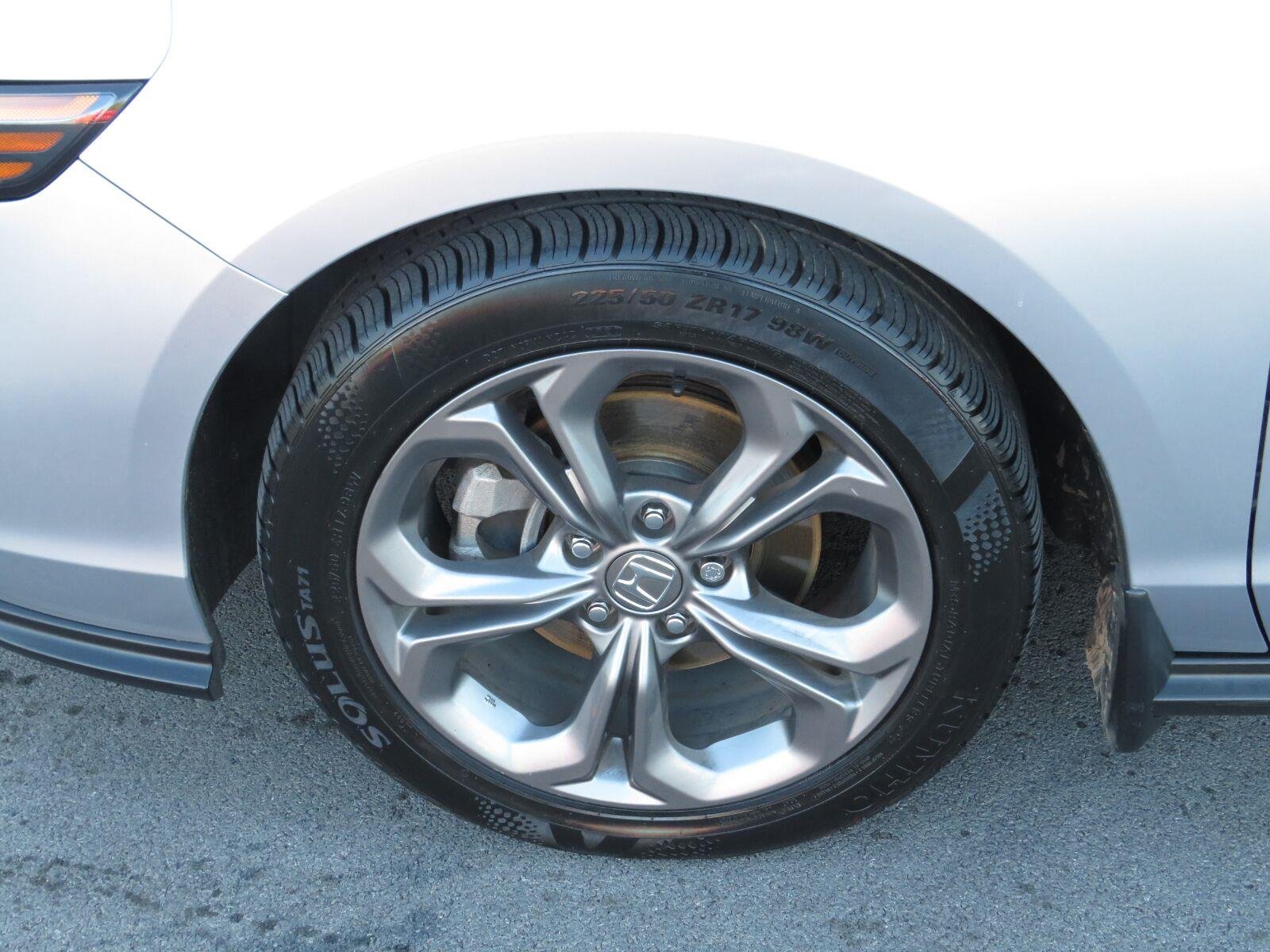 Used 2024 Solar Silver Metallic Honda EX image 19