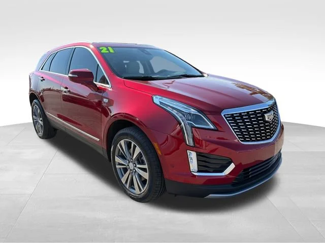 Used 2021 INFRARED TINTCOAT Cadillac FWD Premium Luxury image 1