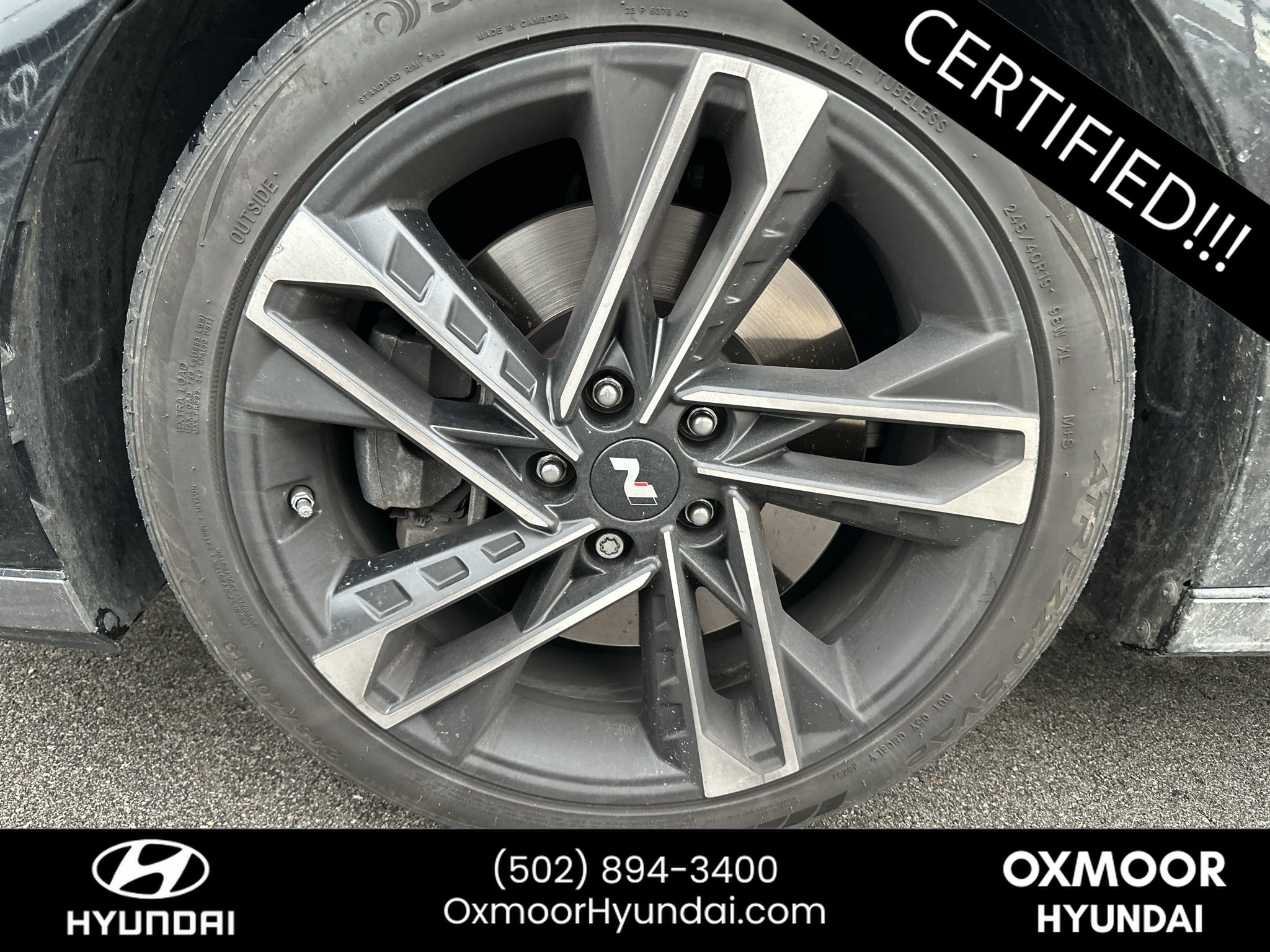Used 2024 Onyx Black Hyundai N Line image 12