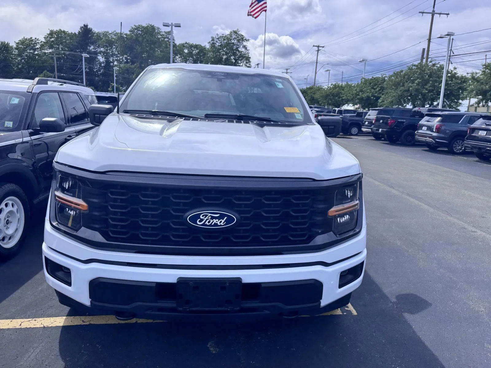 Used 2025 Oxford White Ford STX image 2