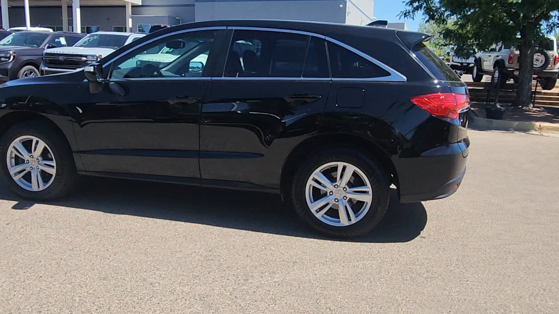 Used 2014 Crystal Black Pearl Acura Tech Pkg image 3