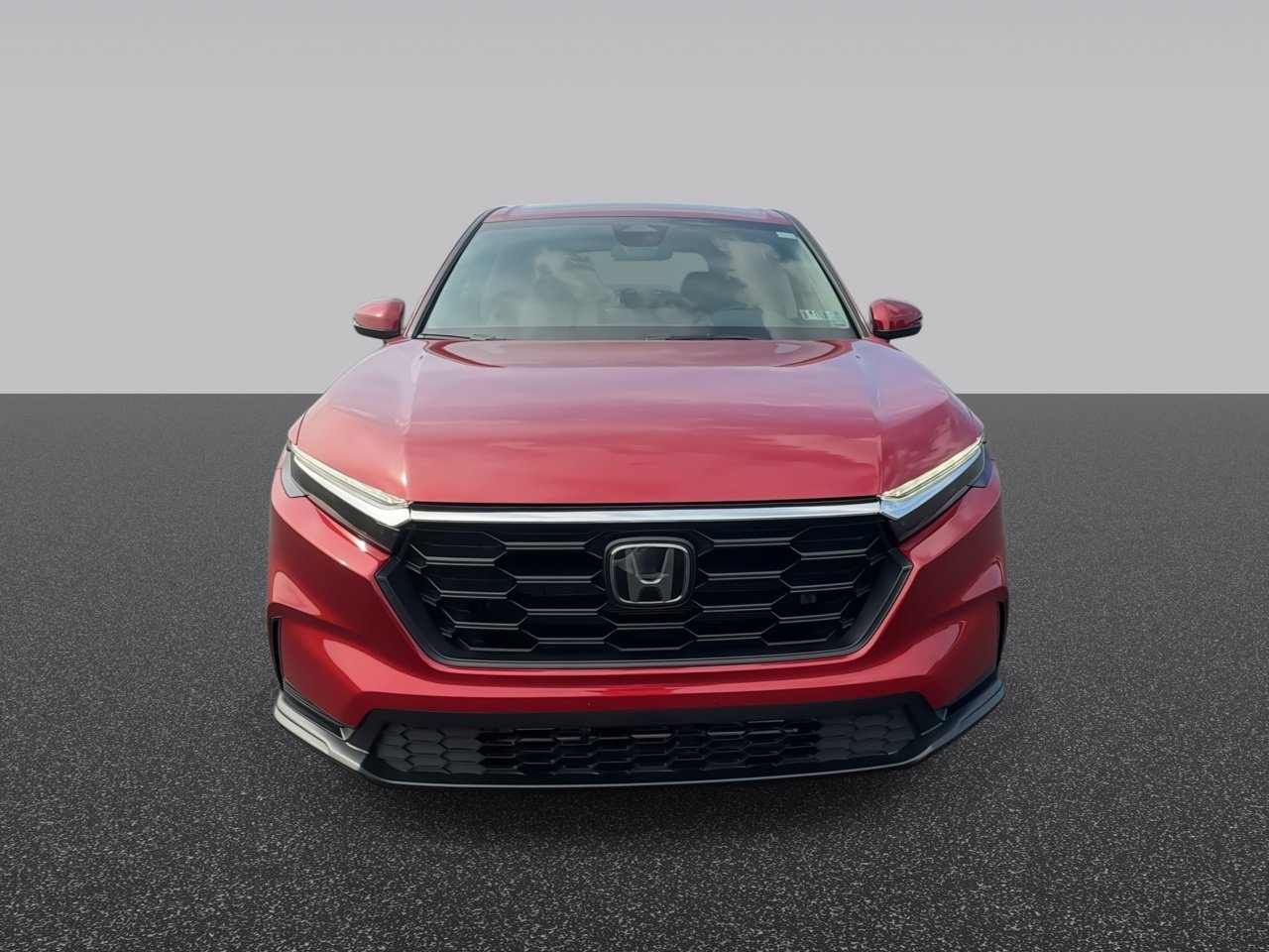 New 2026 Radiant Red Metallic Honda AWD LX image 3
