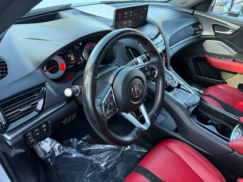 Used 2022 Platinum White Pearl Acura A-Spec Advance Package image 12