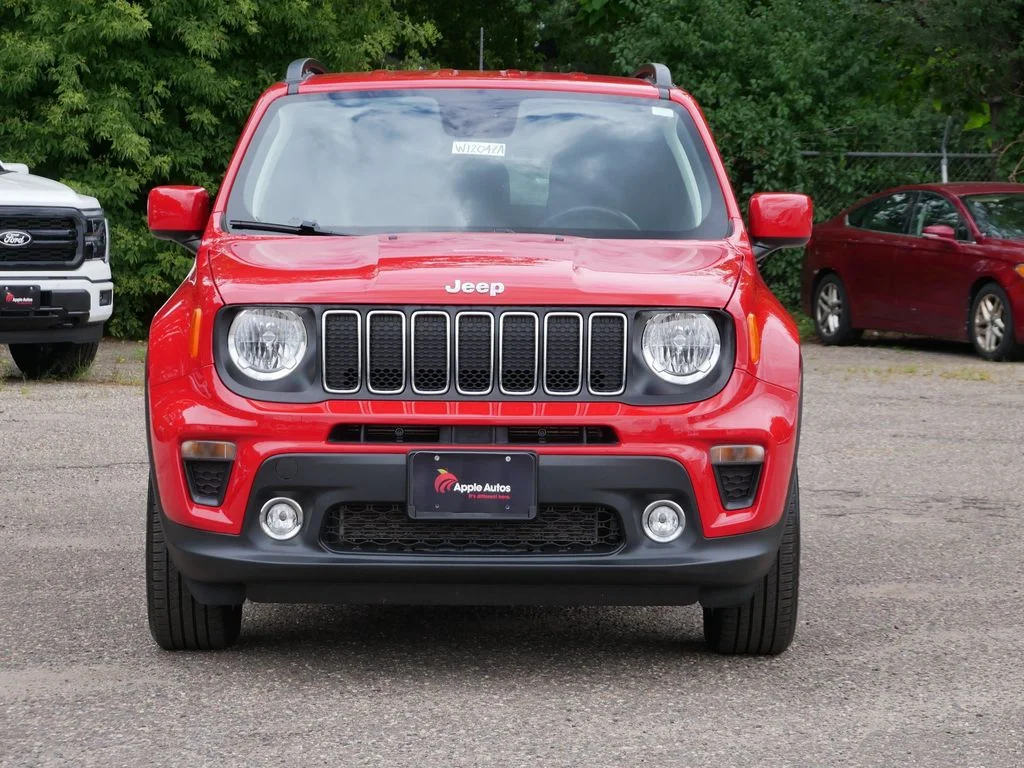 Certified Used 2020 Red Jeep Latitude image 8