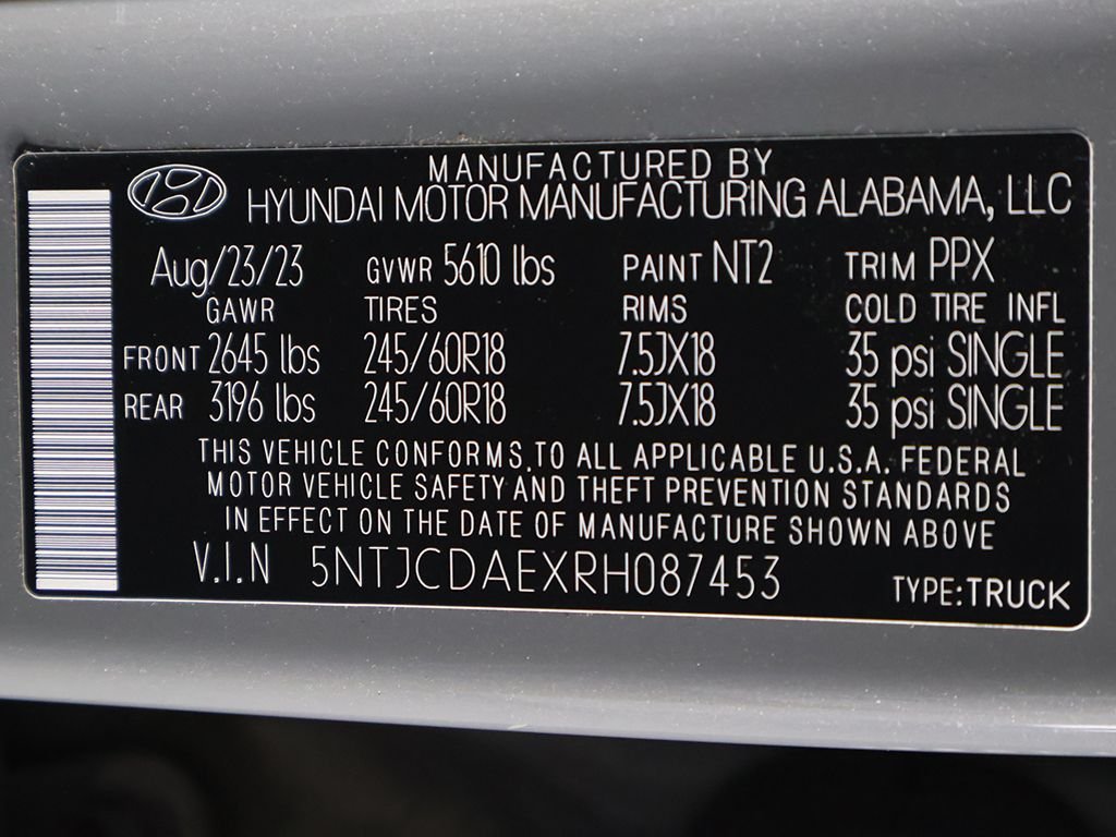 Used 2024 Gray Hyundai SEL image 45