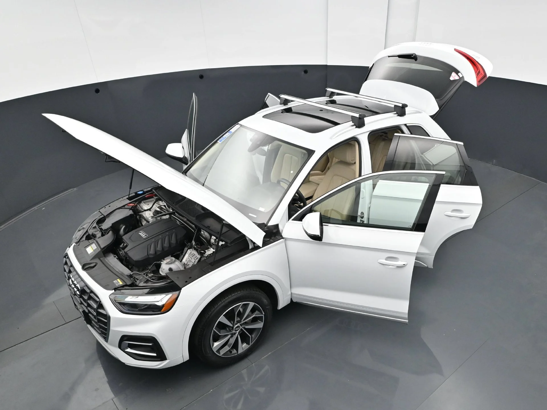 Used 2021 Glacier White Metallic Audi 45 Premium Plus image 40