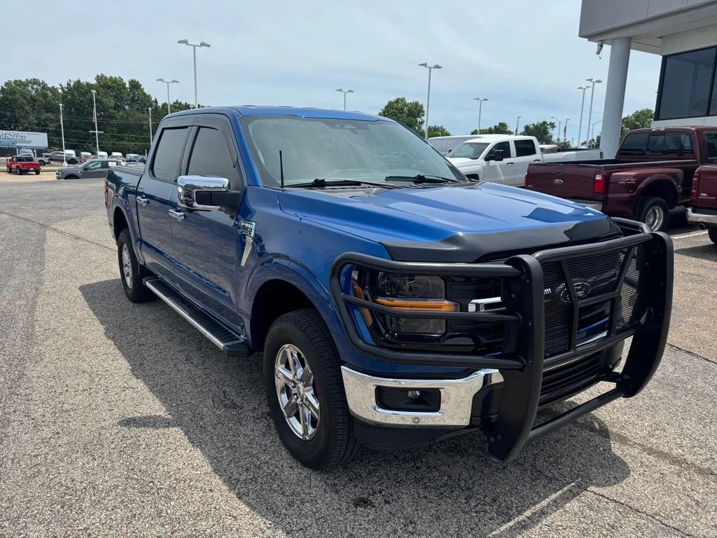 Used 2024 Blue Metallic Ford XLT image 1