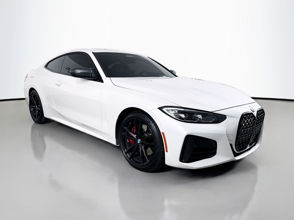 Used 2021 White BMW M440i xDrive image 1