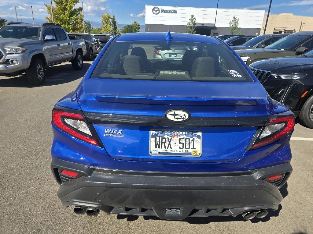 Used 2022 WR Blue Pearl Subaru Premium image 4