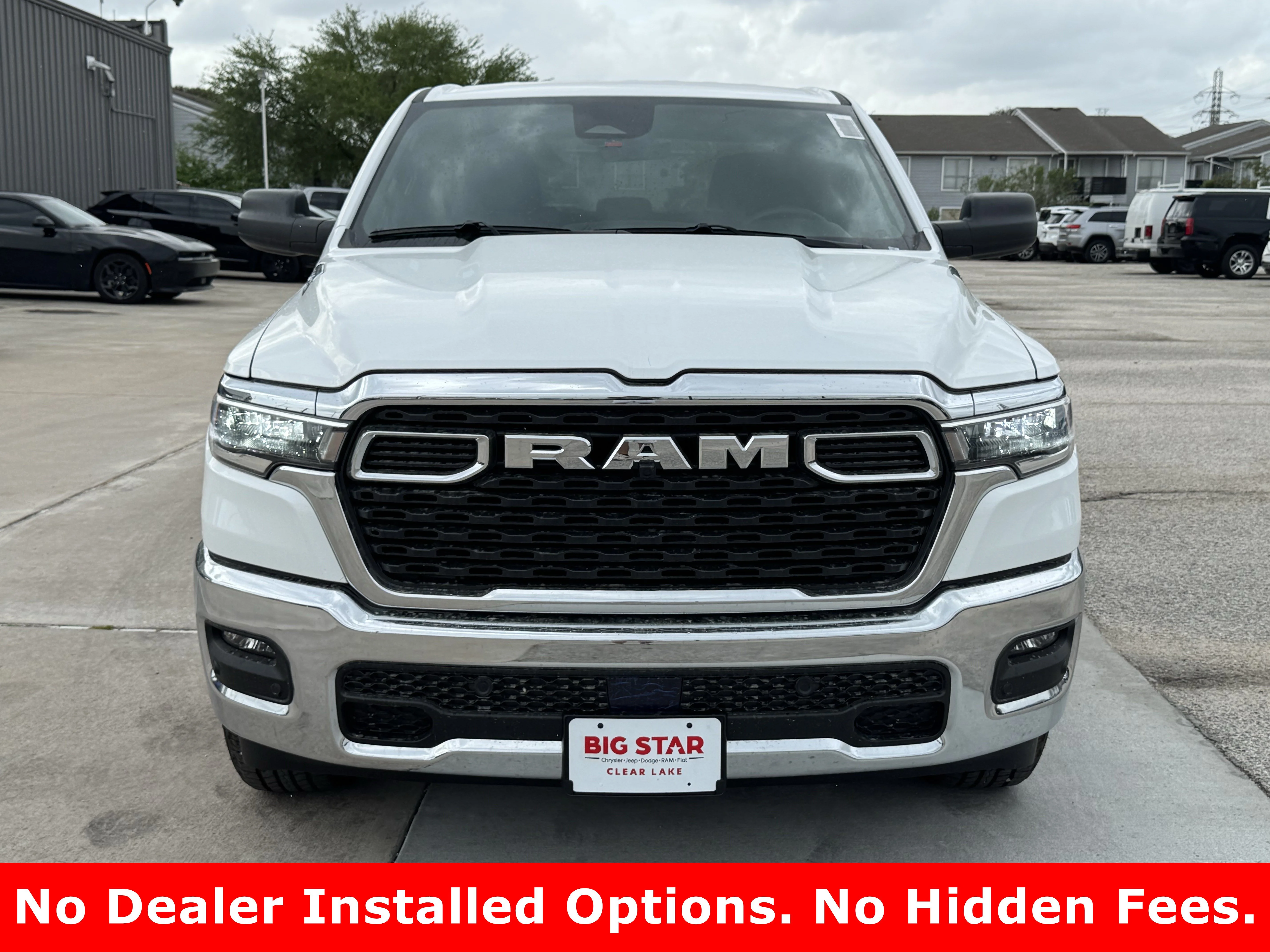 New 2026 Bright White Clearcoat Ram Lone Star image 3