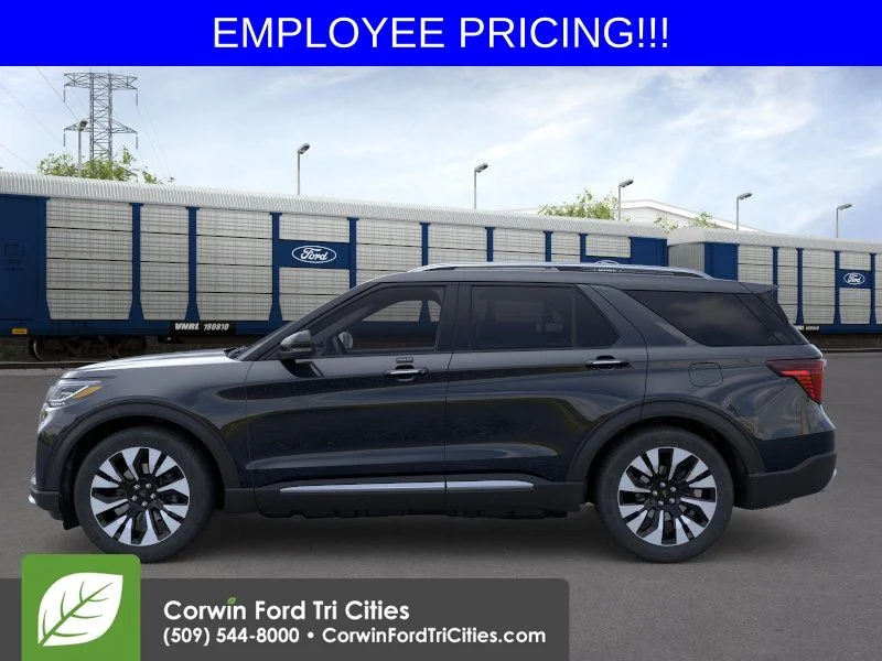 New 2026 Agate Black Metallic Ford Platinum image 4
