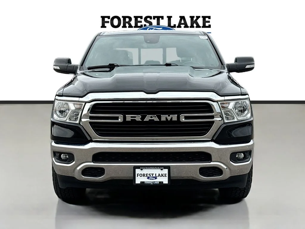 Certified 2021 RAM Ram 1500 Pickup Big Horn/Lone Star with VIN 1C6RRFFG5MN621299 for sale in Forest Lake, Minnesota