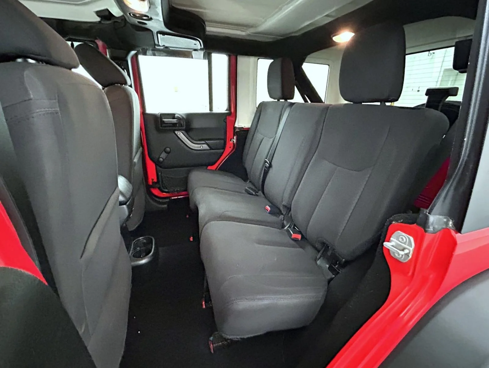 Used 2017 Red Jeep Unlimited Sport image 19